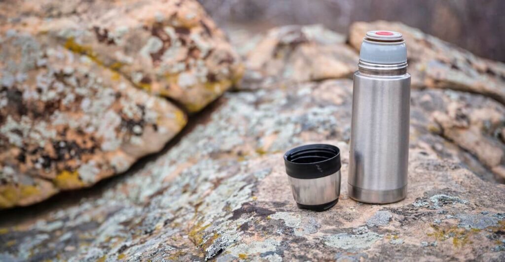 Melhor garrafa térmica de café vidro vs inox preservando sabor