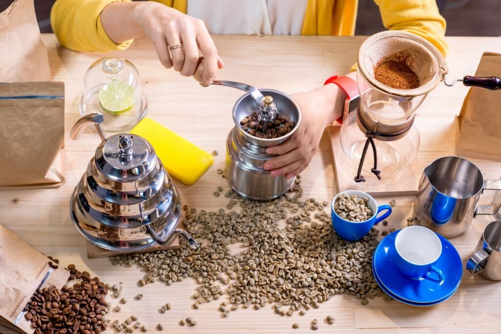 Método manual para moer café com pilão – simples e eficaz
